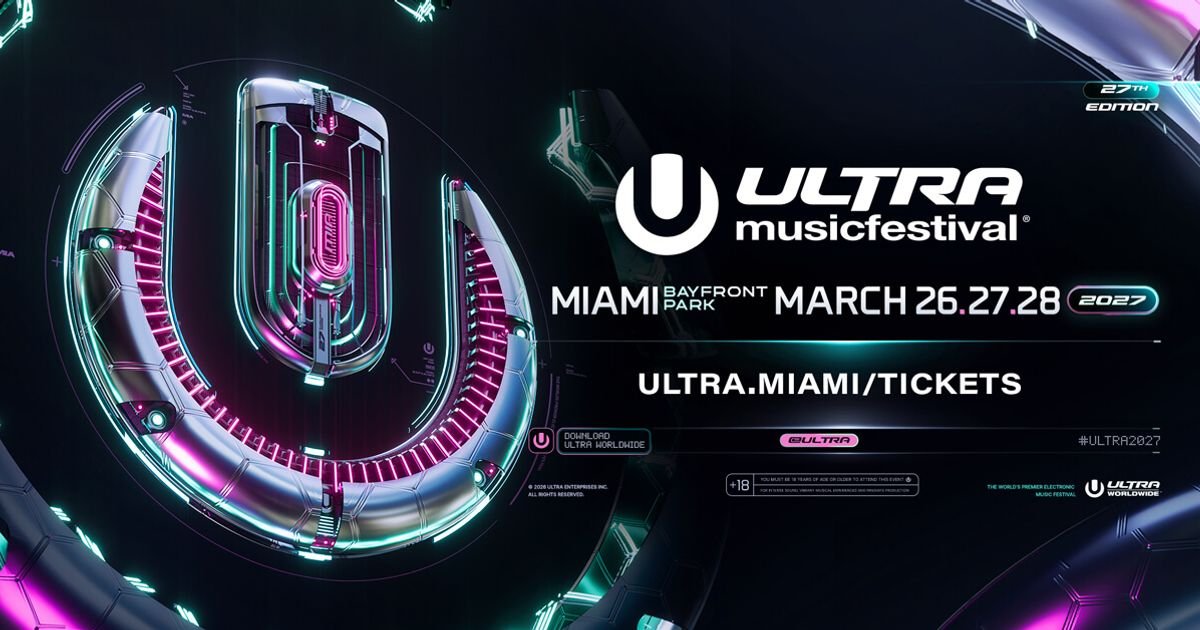 Ultra Miami official artwork