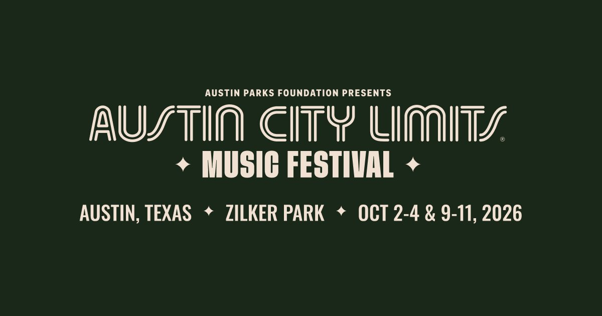 Austin City Limits W2 official artwork