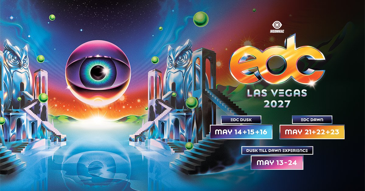 EDC Las Vegas official artwork